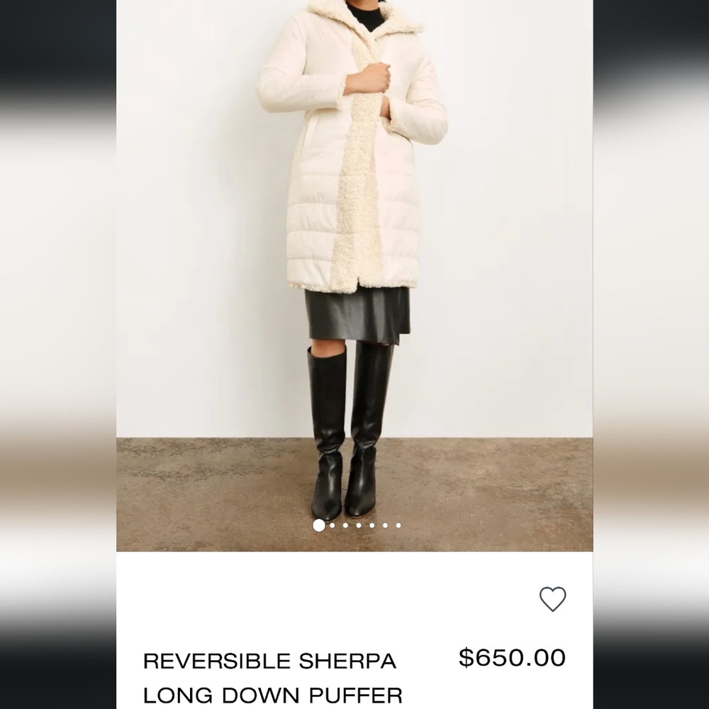 Donna Karen reversible shera midi jacket - Picture 3 of 11